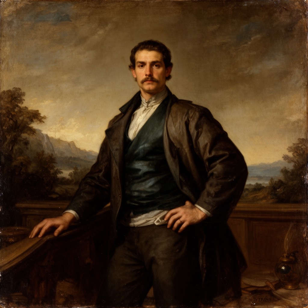 AI-generated illustration of Old Masters