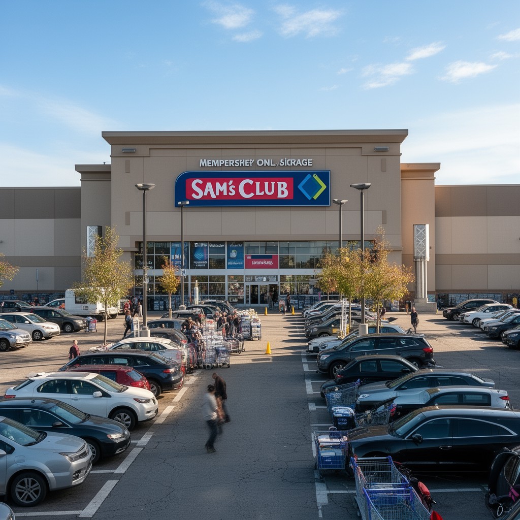 AI-generated illustration of Sam's Club