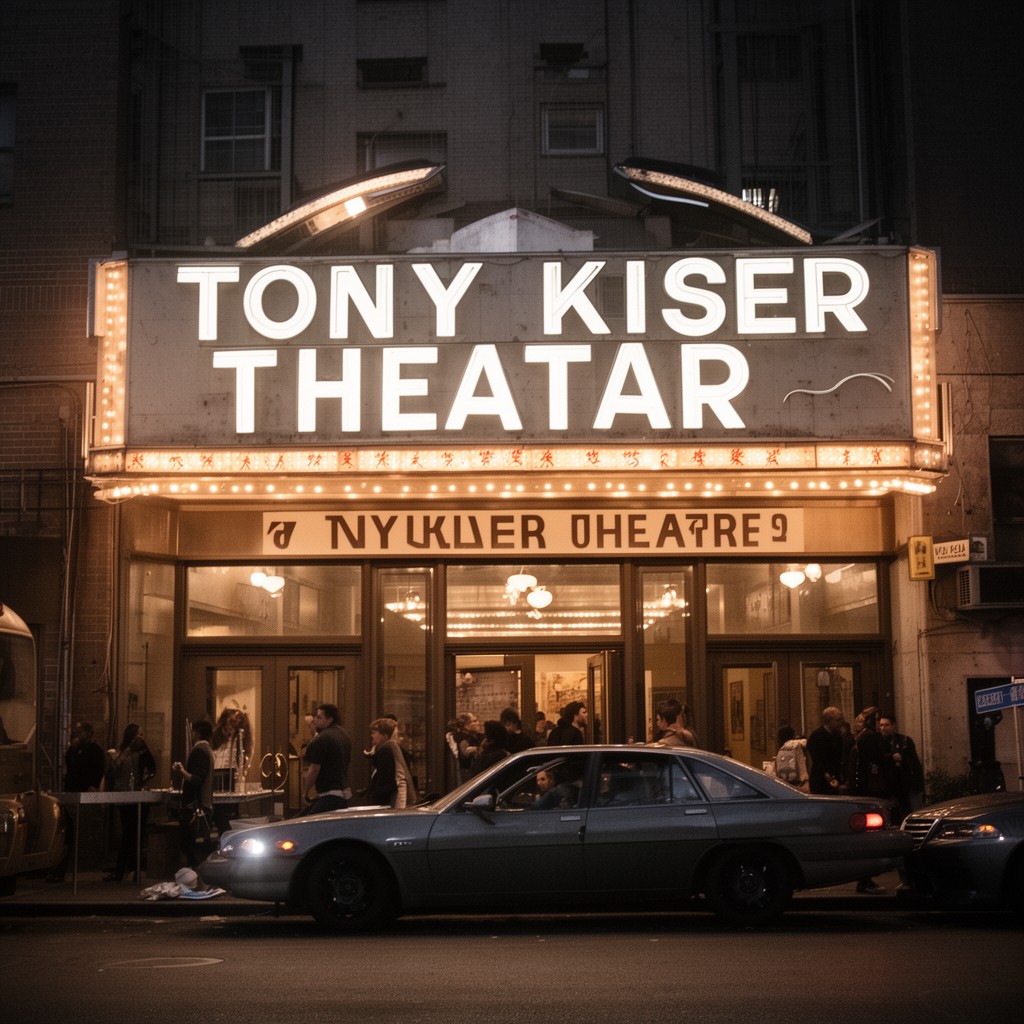 AI-generated illustration of Tony Kiser Theater