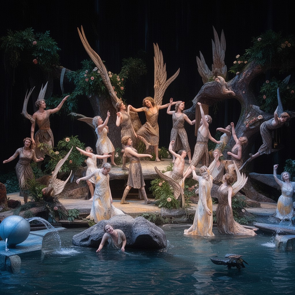 AI-generated illustration of Metamorphoses