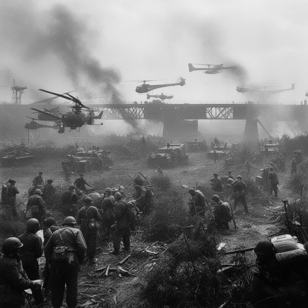AI-generated illustration of Operation Market Garden