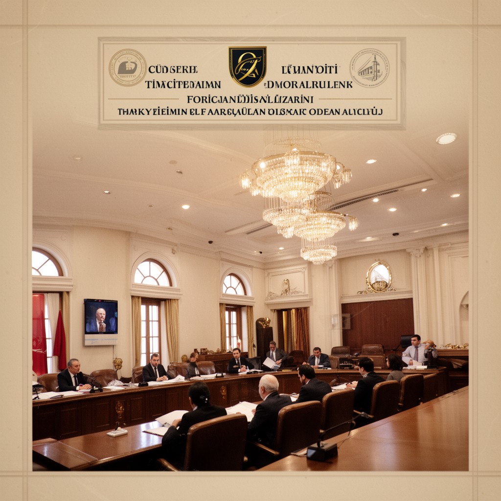 AI-generated illustration of Foreign Affairs Committee