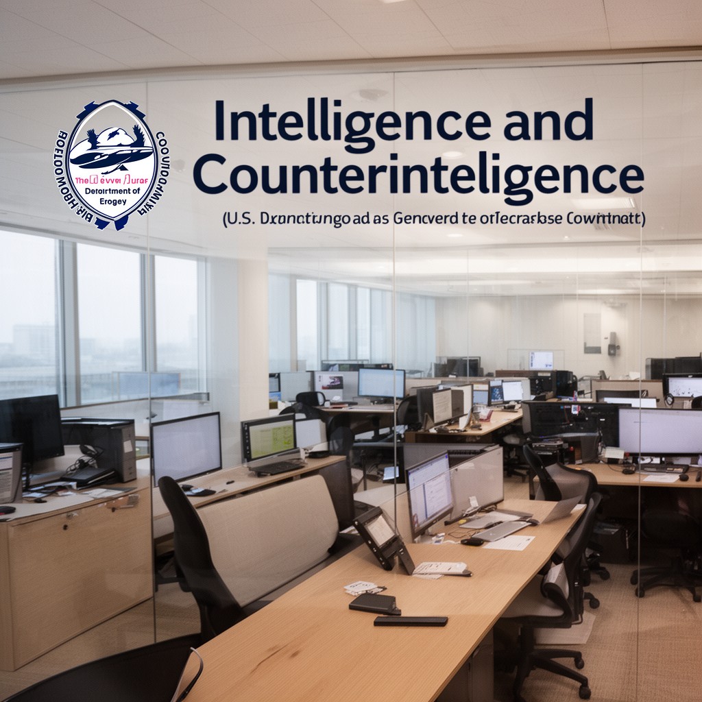 AI-generated illustration of Office of Intelligence and Counterintelligence (U.S. Department of Energy)