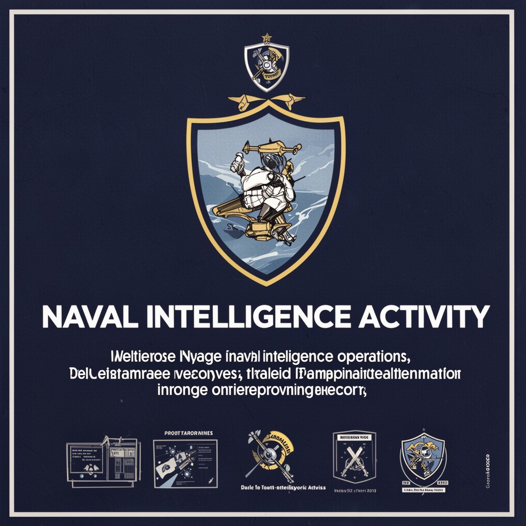 AI-generated illustration of Naval Intelligence Activity