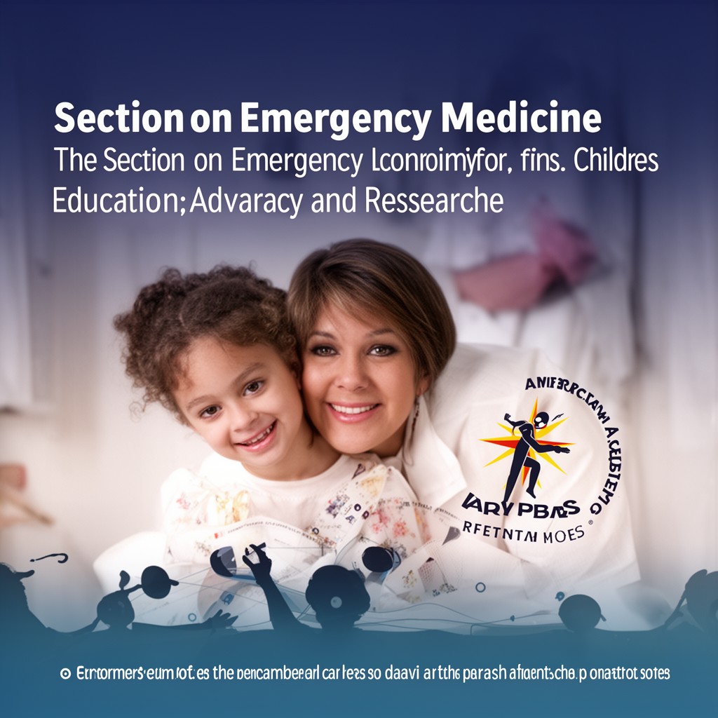 AI-generated illustration of Section on Emergency Medicine