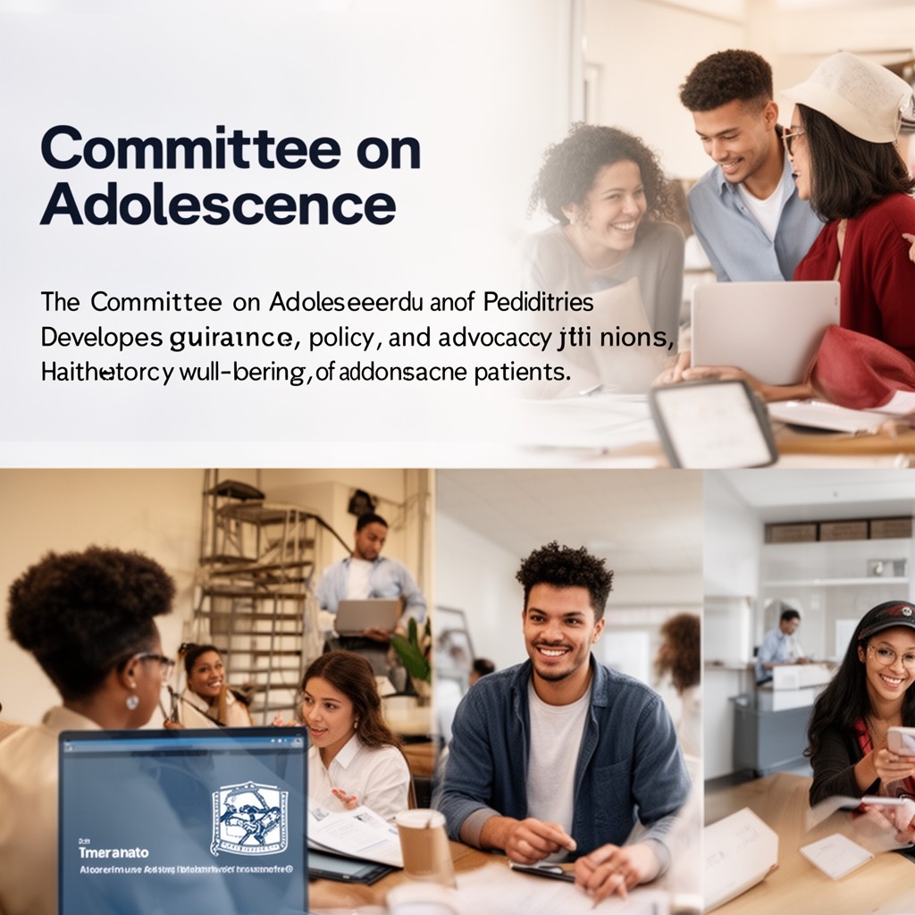 AI-generated illustration of Committee on Adolescence