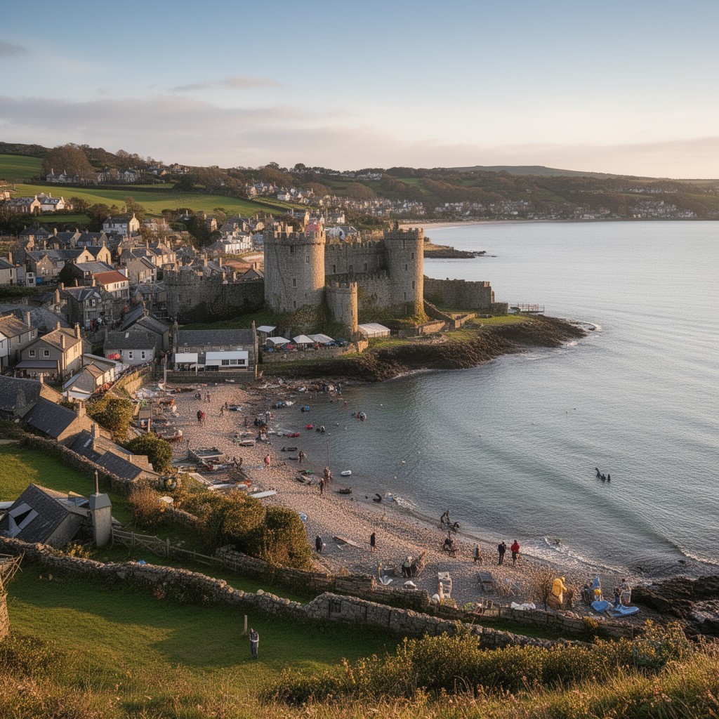 AI-generated illustration of Aberdour