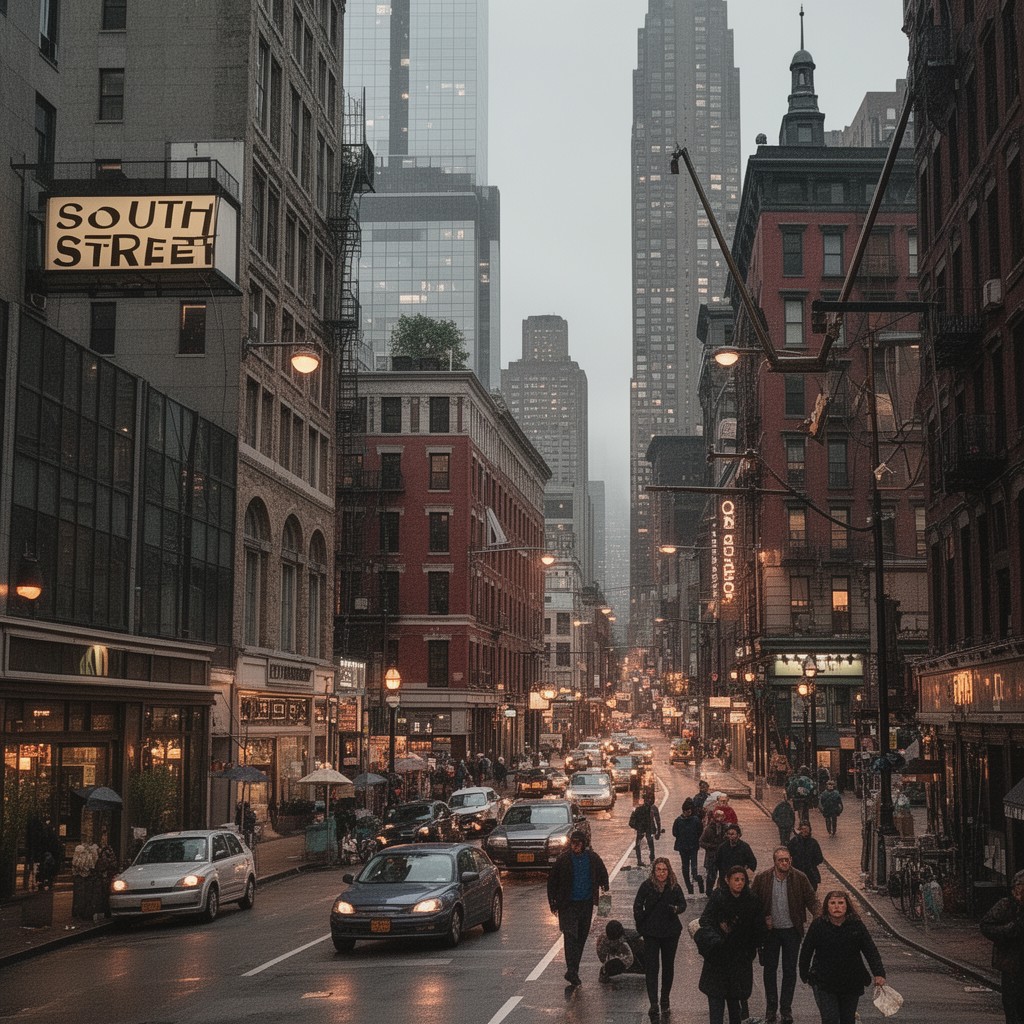 AI-generated illustration of South Street