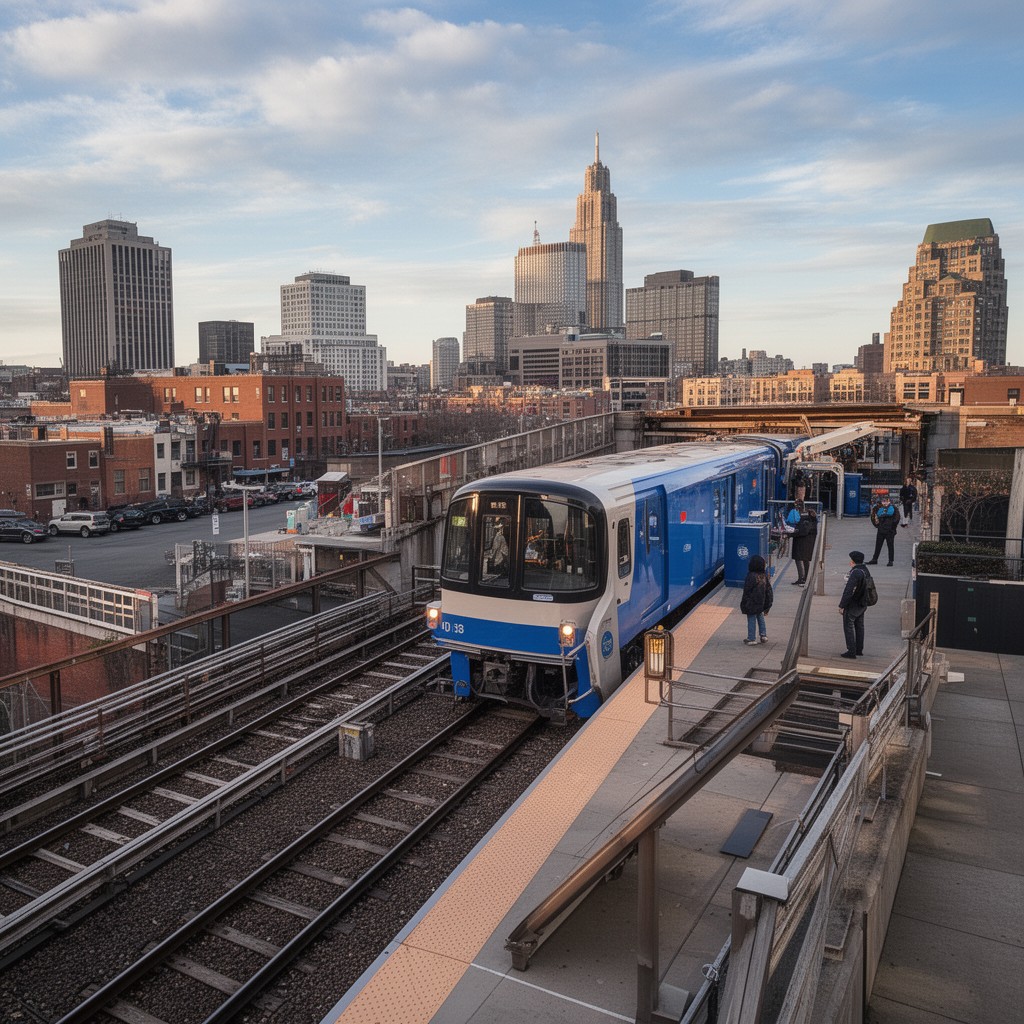 AI-generated illustration of Blue Line
