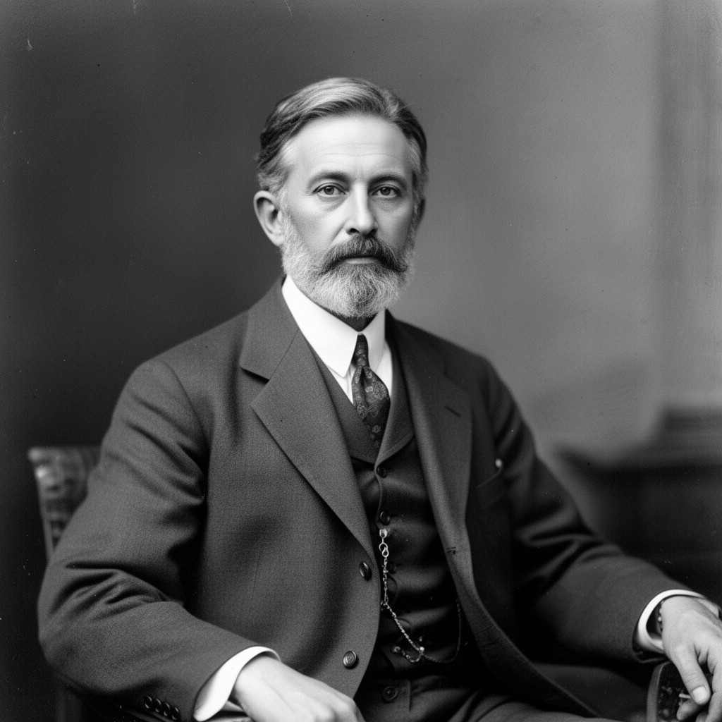 AI-generated illustration of Elihu Root