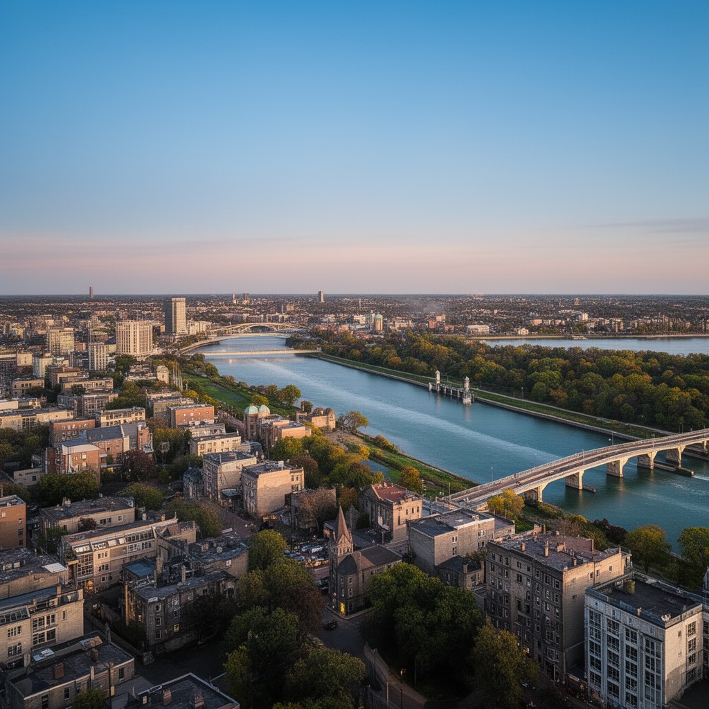AI-generated illustration of Welland