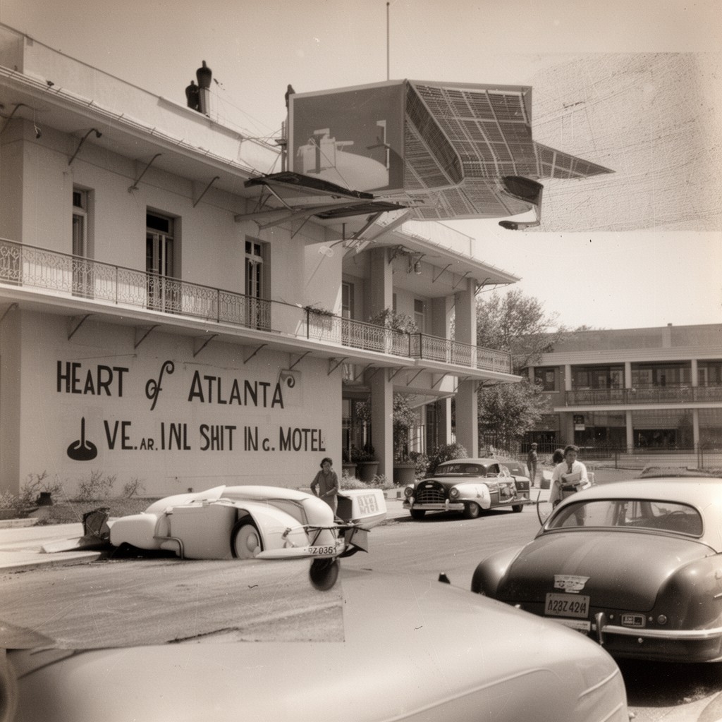 AI-generated illustration of Heart of Atlanta Motel, Inc. v. United States