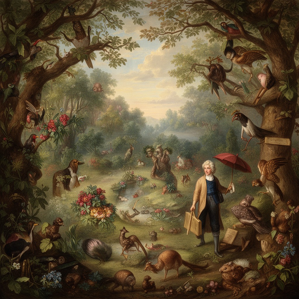 AI-generated illustration of The Economy of Vegetation