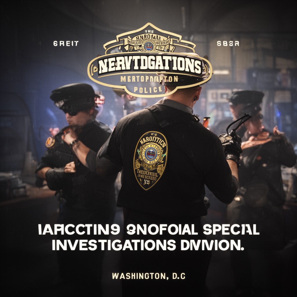 AI-generated illustration of Narcotics and Special Investigations Division