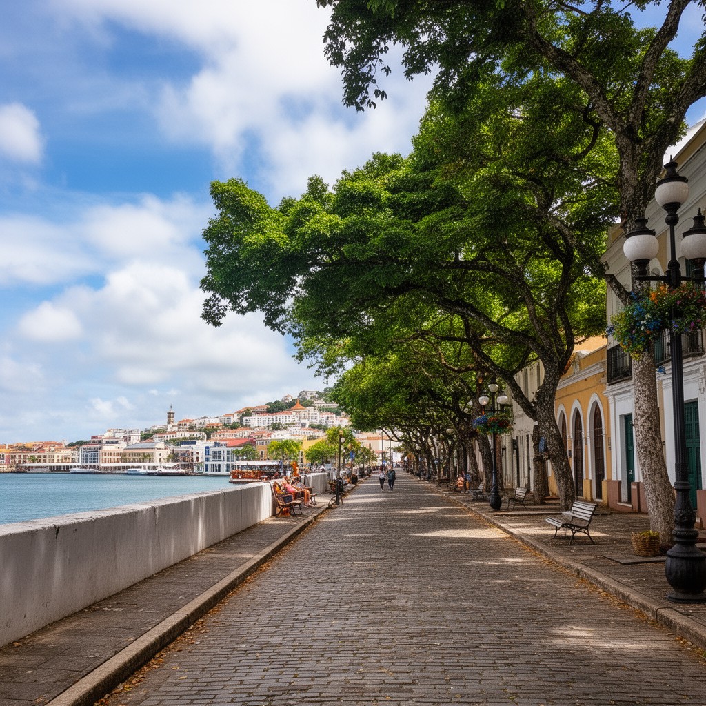 AI-generated illustration of Paseo de la Princesa