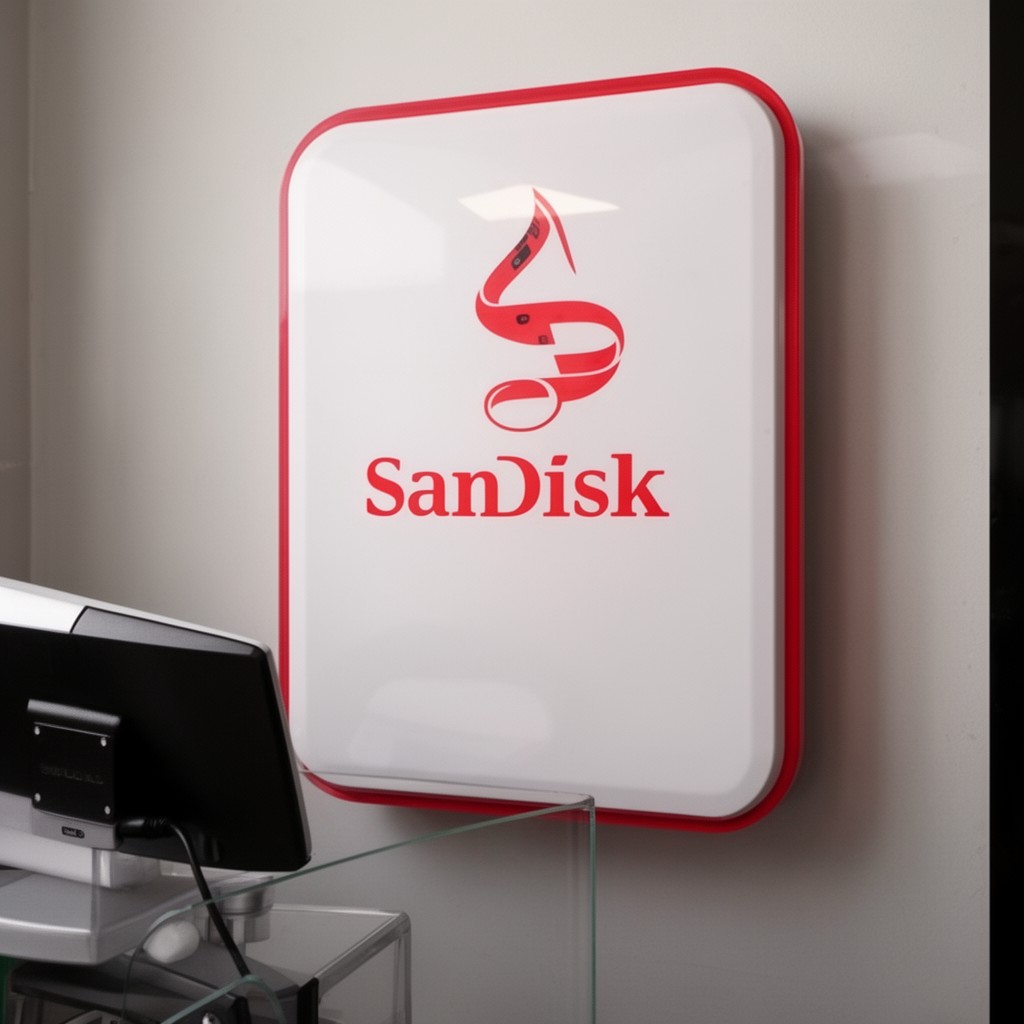 AI-generated illustration of SanDisk