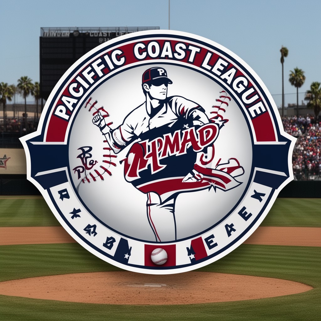 AI-generated illustration of Pacific Coast League