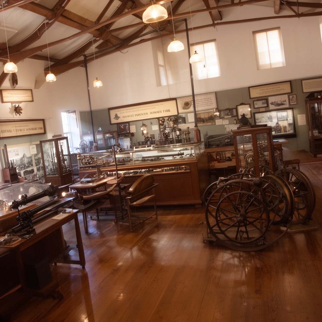 AI-generated illustration of Thomas Edison National Historical Park