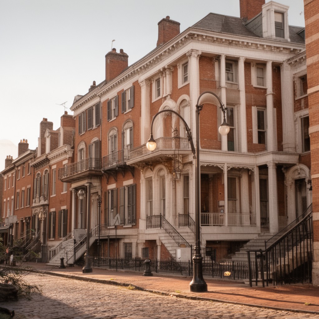 AI-generated illustration of Philadelphia Register of Historic Places