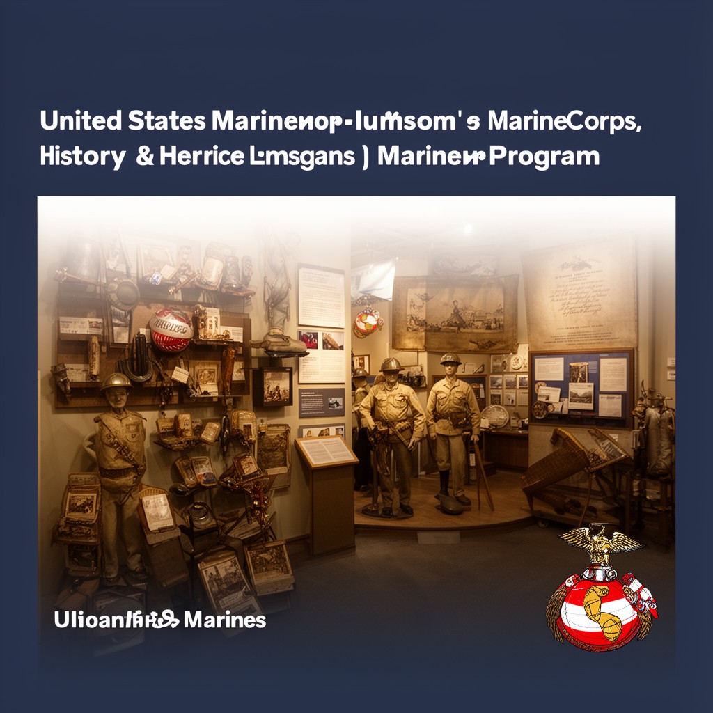 AI-generated illustration of United States Marine Corps museums
