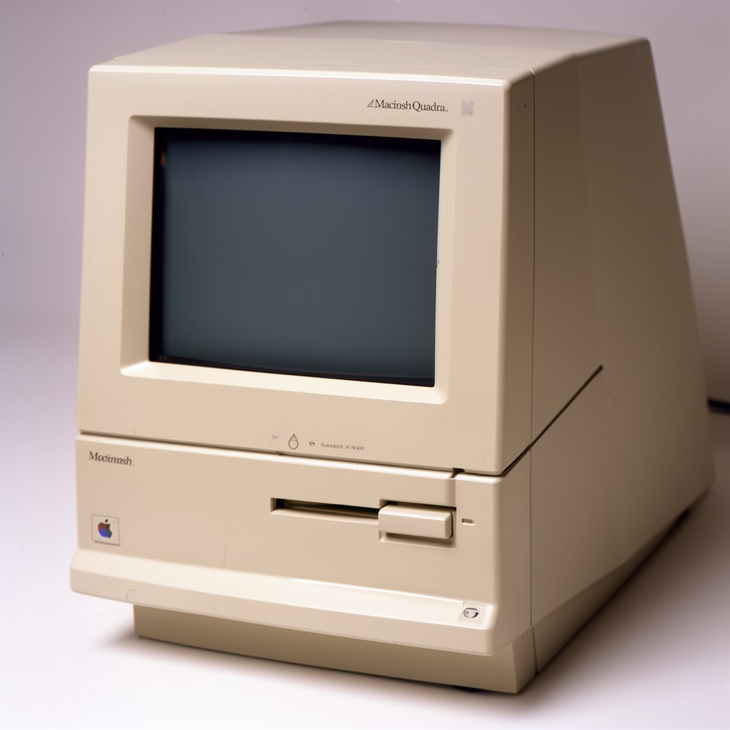 AI-generated illustration of Macintosh Quadra