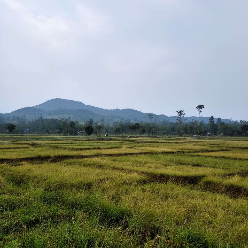 AI-generated illustration of Đan Phượng District