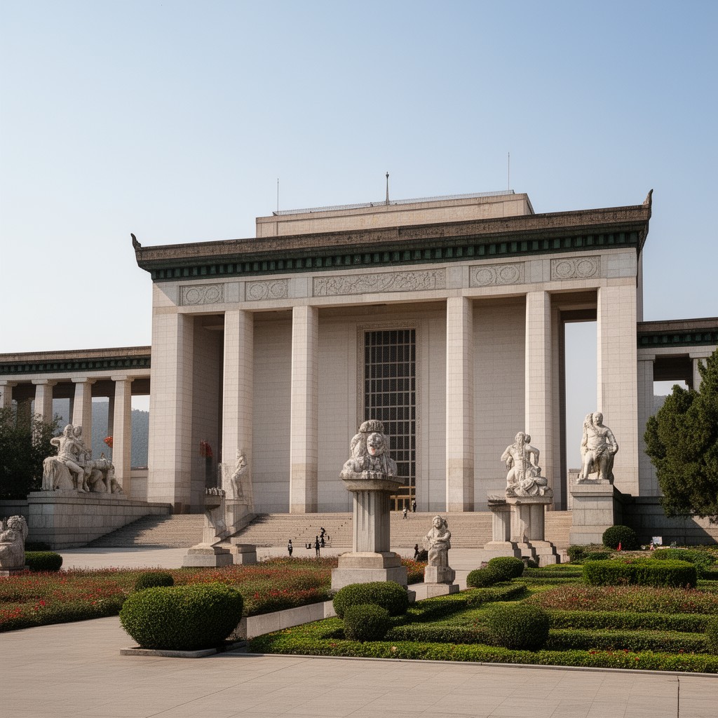 AI-generated illustration of South Hall