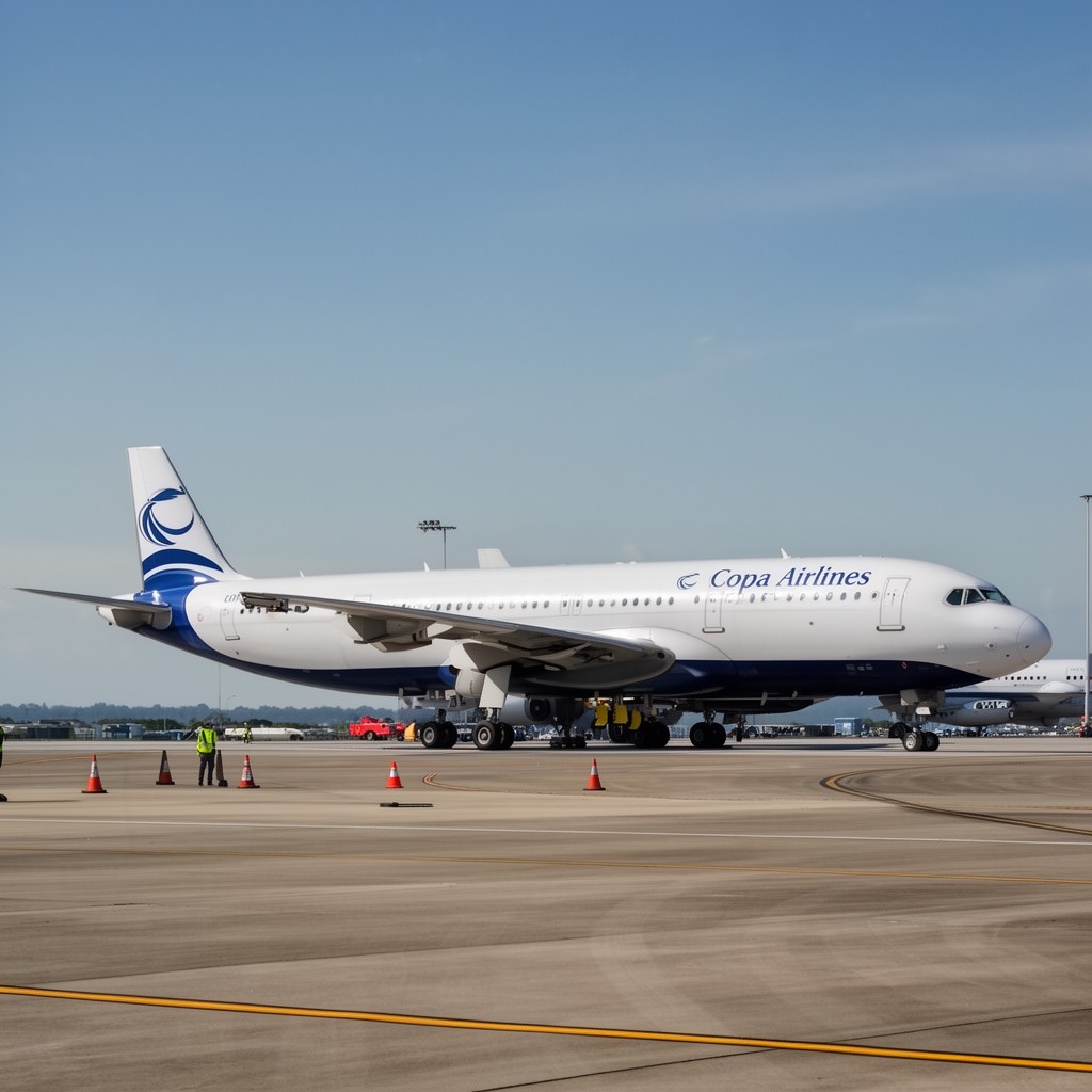 AI-generated illustration of Copa Airlines