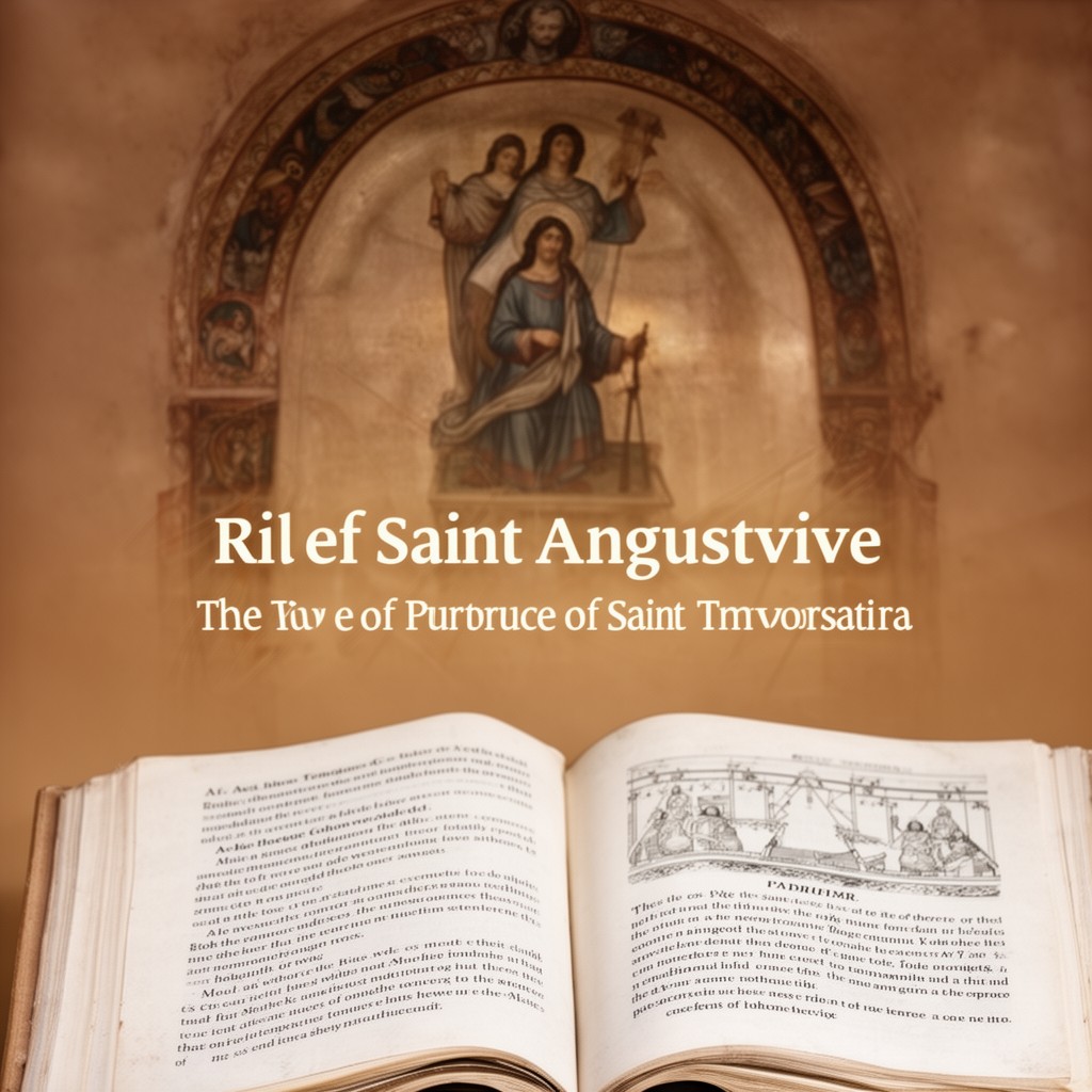 AI-generated illustration of Rule of Saint Augustine