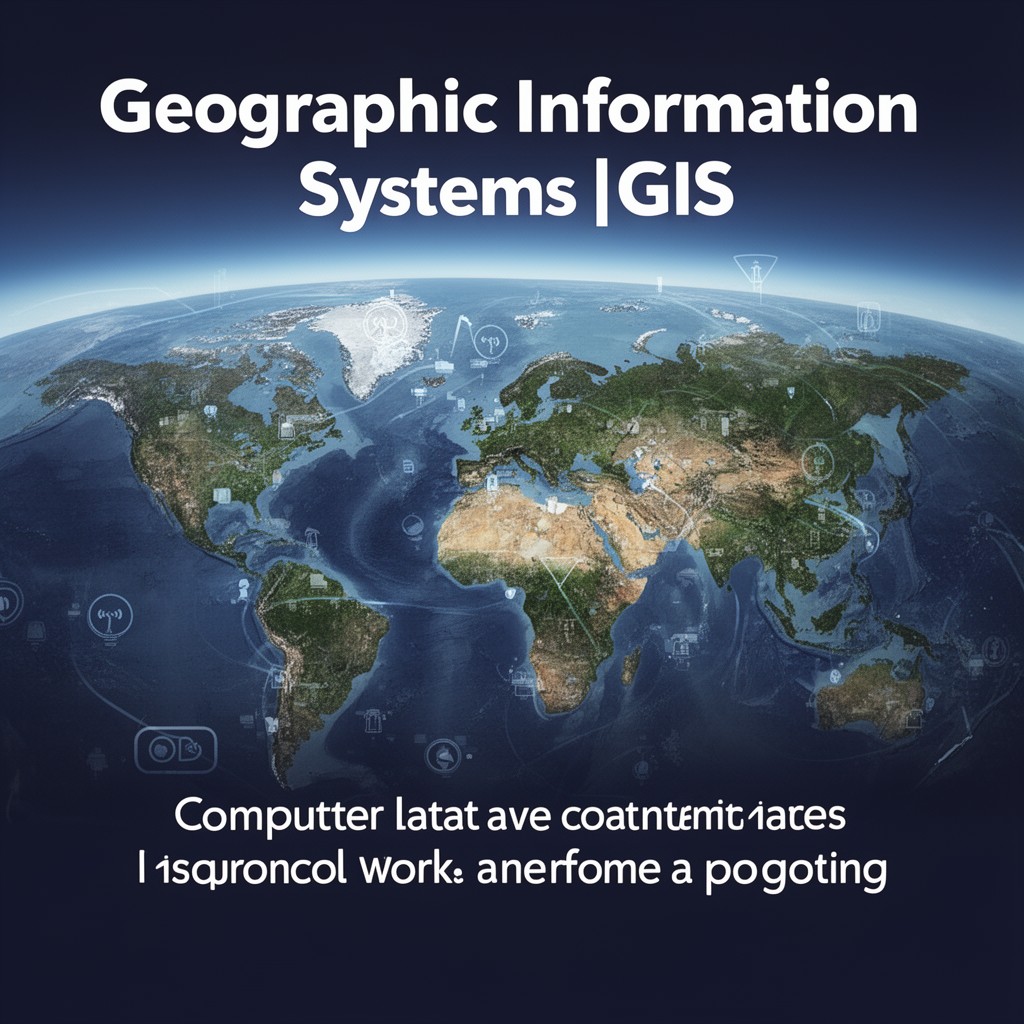 AI-generated illustration of Geographic Information Systems (GIS)