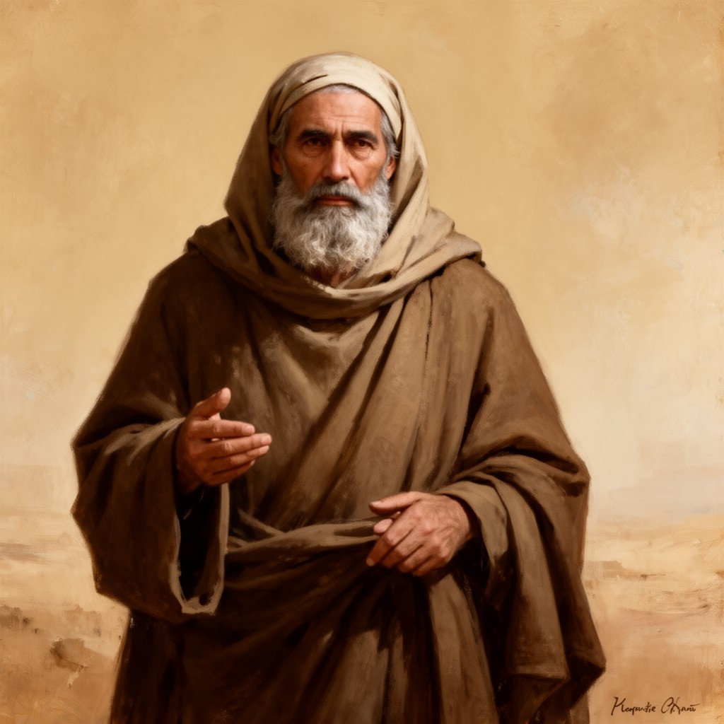 AI-generated illustration of Poemen the Great