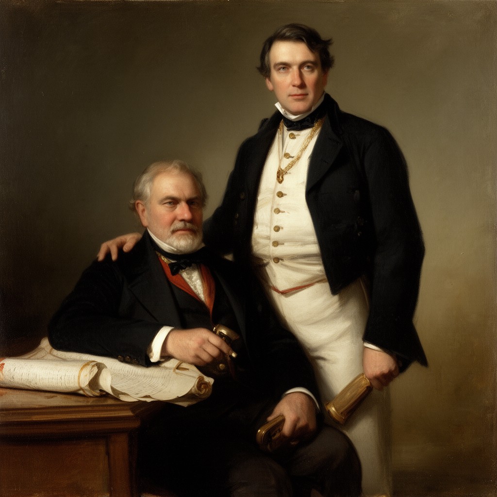 AI-generated illustration of William Hobson