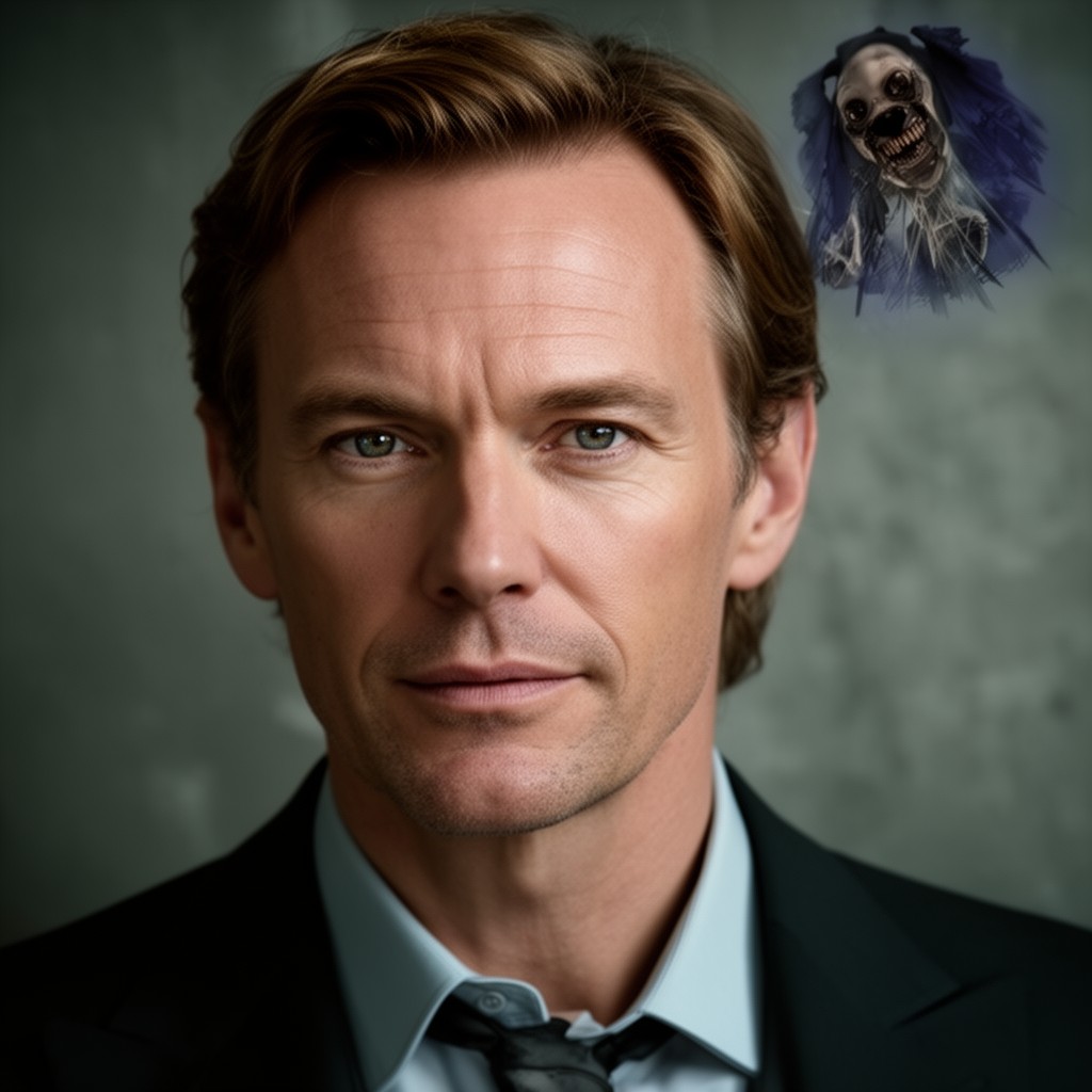 AI-generated illustration of Hugo Weaving