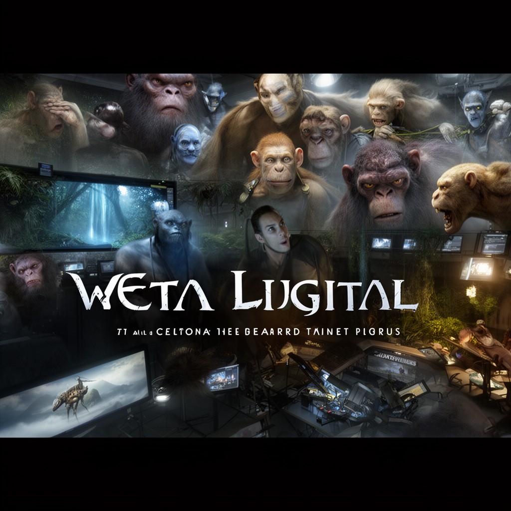 AI-generated illustration of Weta Digital