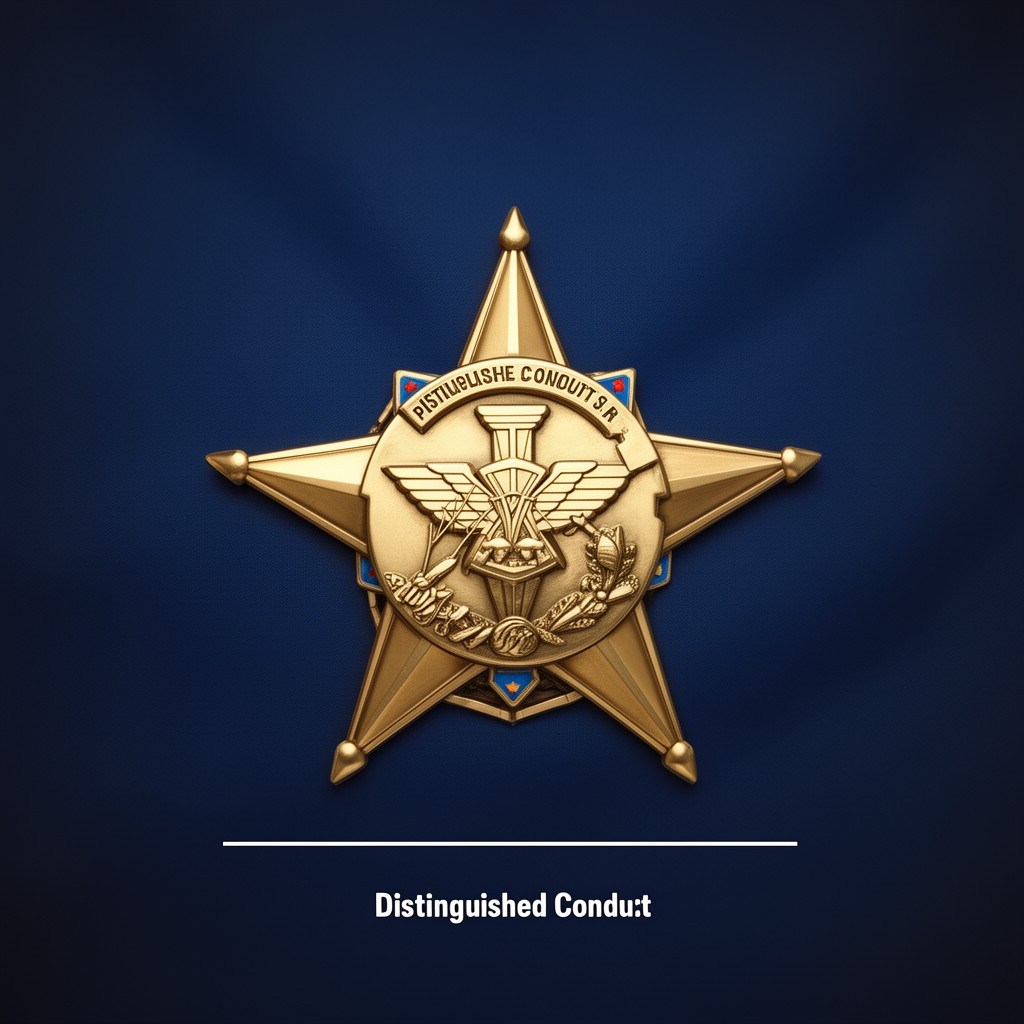 AI-generated illustration of Distinguished Conduct Star