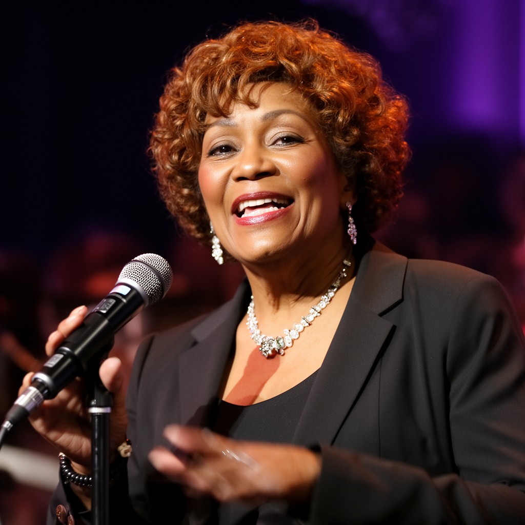 AI-generated illustration of Cissy Houston