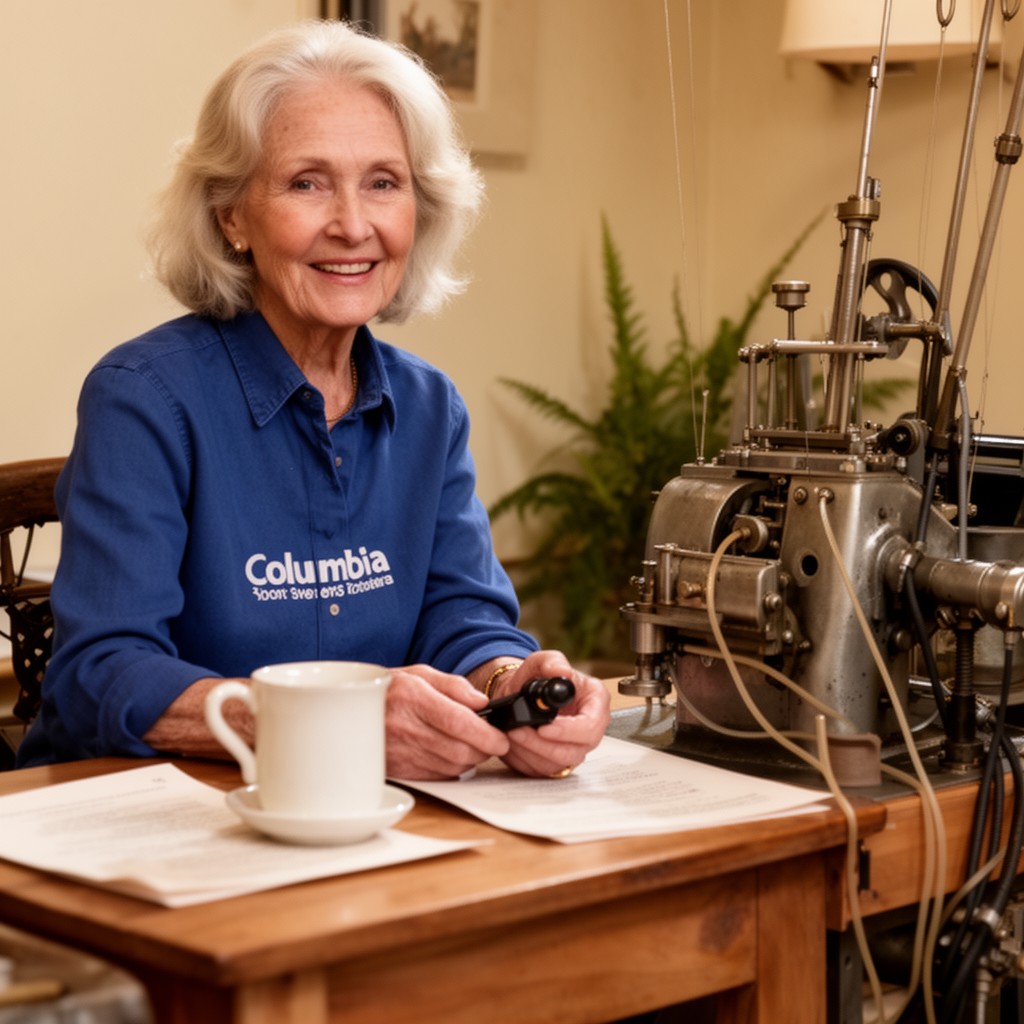 AI-generated illustration of Gert Boyle – former Chairwoman