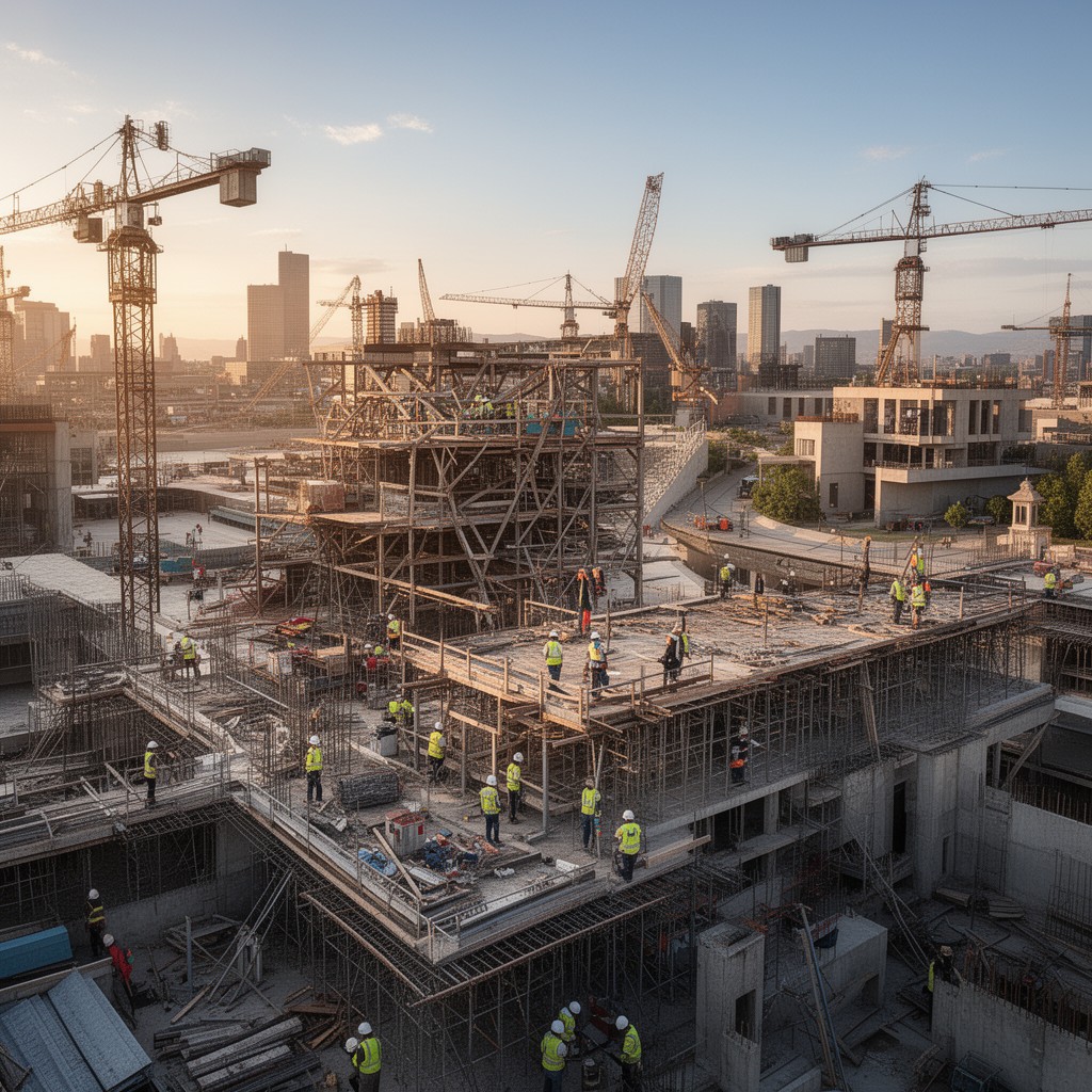 AI-generated illustration of Turner Construction Company