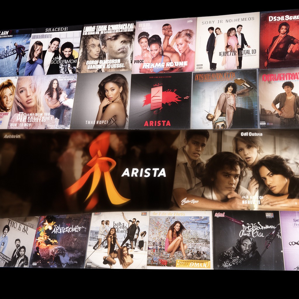 AI-generated illustration of Arista Records