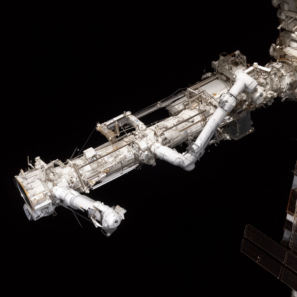 AI-generated illustration of Canadarm2