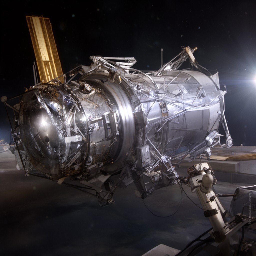 AI-generated illustration of Cosmic Origins Spectrograph