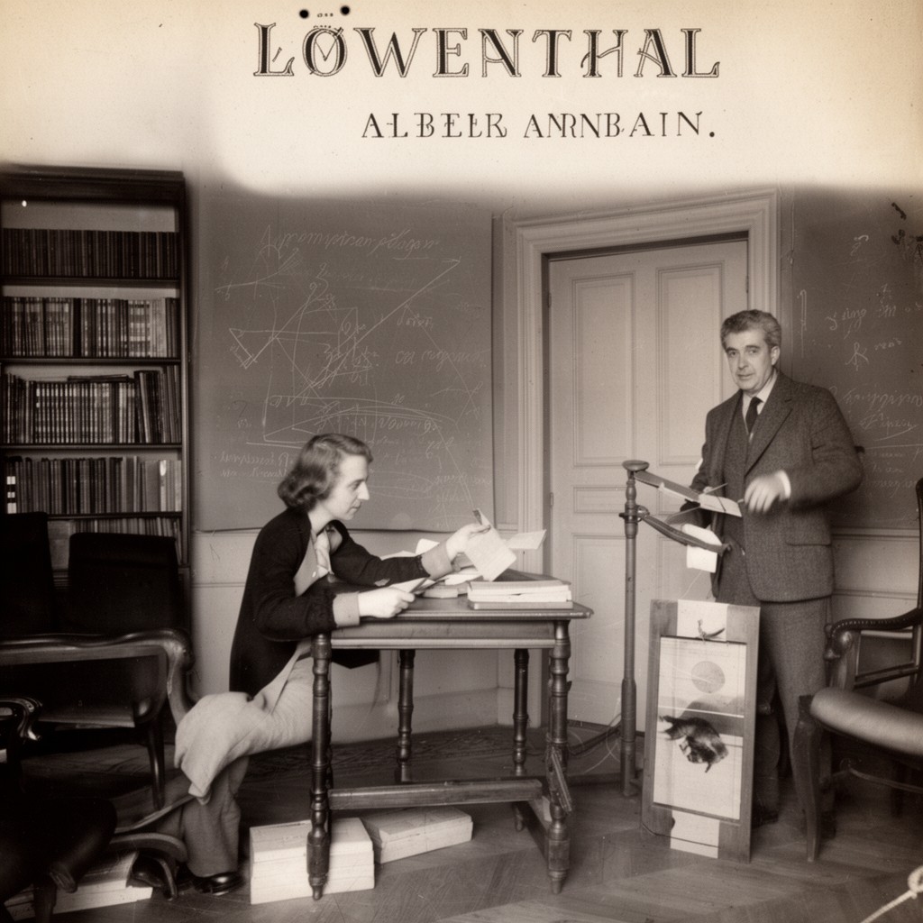 AI-generated illustration of Löwenthal