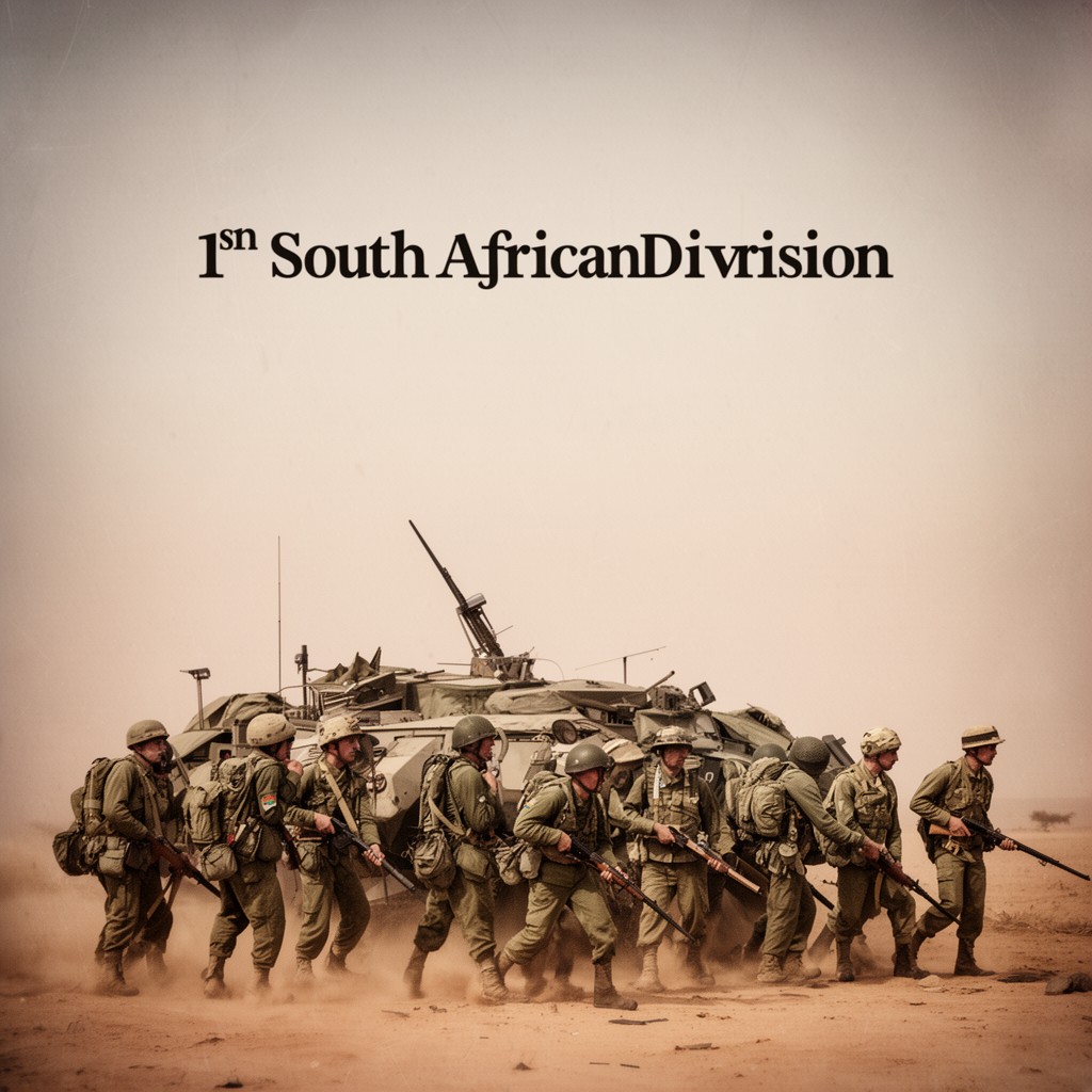 AI-generated illustration of 1st South African Division