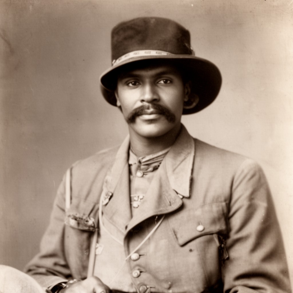 AI-generated illustration of Antonio Maceo