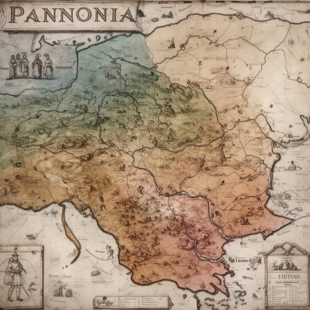 AI-generated illustration of Pannonia