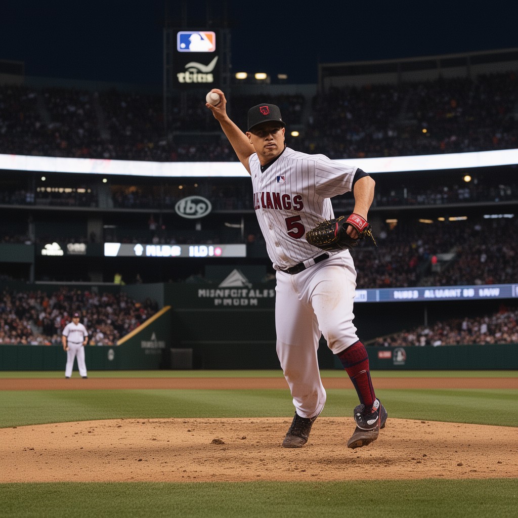 AI-generated illustration of MLB on TBS