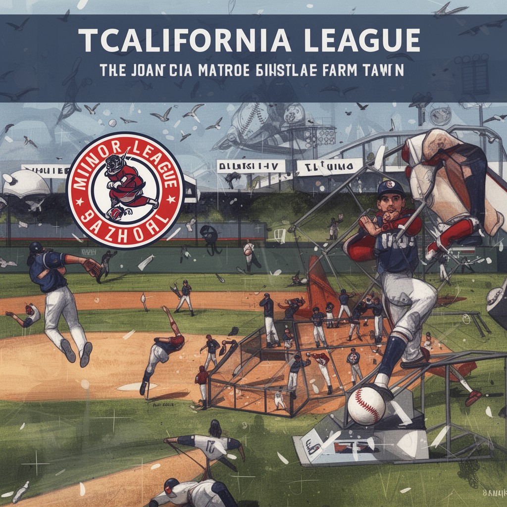 AI-generated illustration of California League