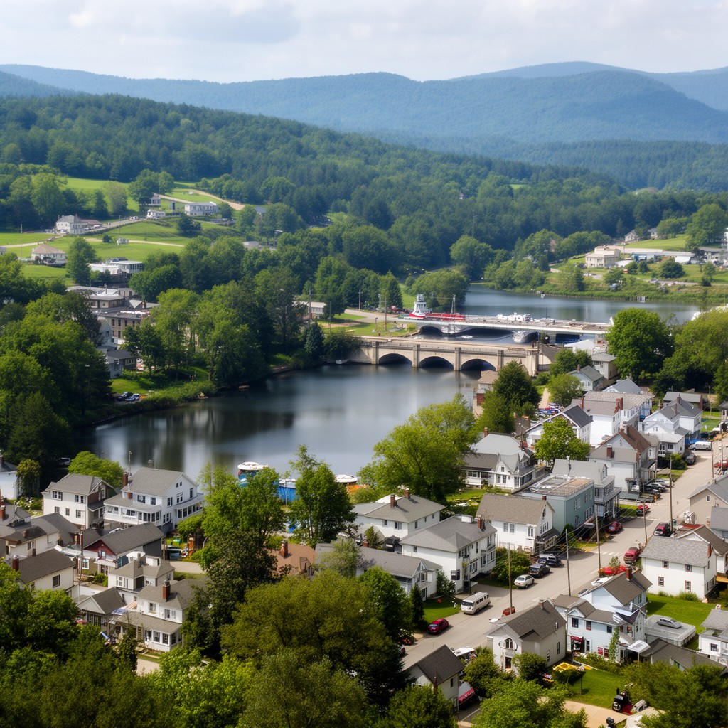 AI-generated illustration of Town of Patterson, New York