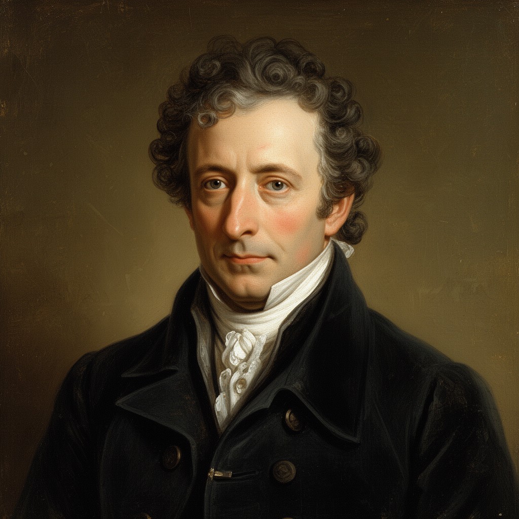 AI-generated illustration of Johann Friedrich Städel