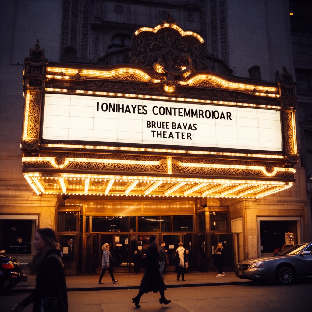 AI-generated illustration of Hayes Theater